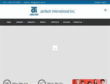 Tablet Screenshot of jarltech.com.tw